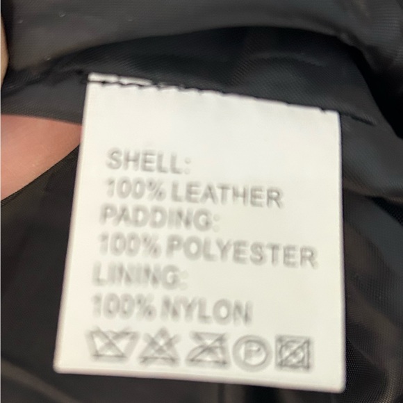 Dream Apparel Black Leather Vest - Picture 4 of 5